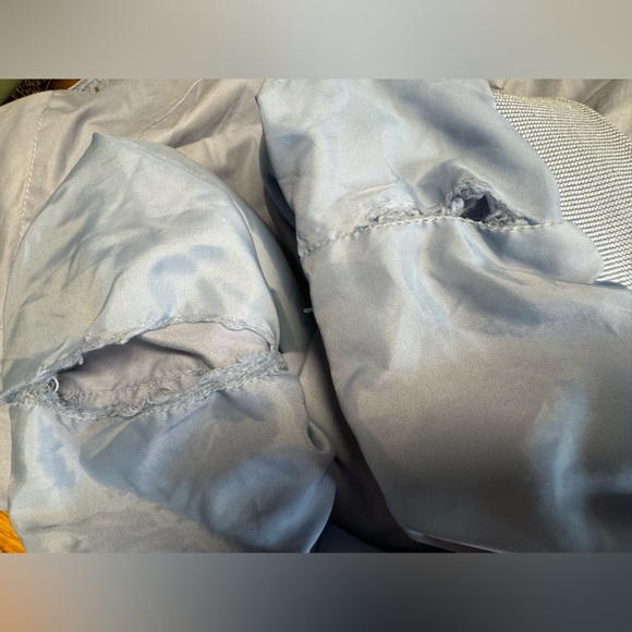 Vintage 80s 90s Members Only Racer Cafe Blue Biker Jacket - Picture 8 of 8